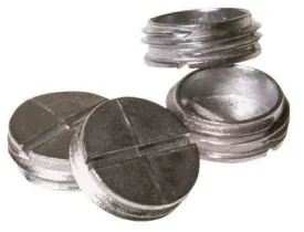 1-2in Gray Closure Plugs
