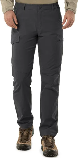 33,000ft Hiking Cargo Pants Men 6 Pockets Water Resistant Lightweight Fishing Outdoor Travel Work