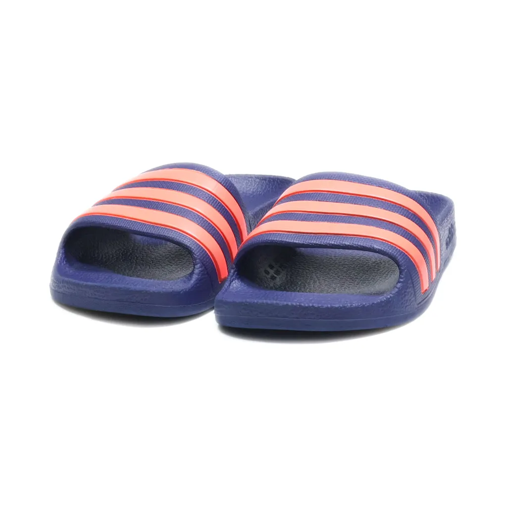 Adidas Adilette Flat Sandals Eva Blue Colour For Kids
