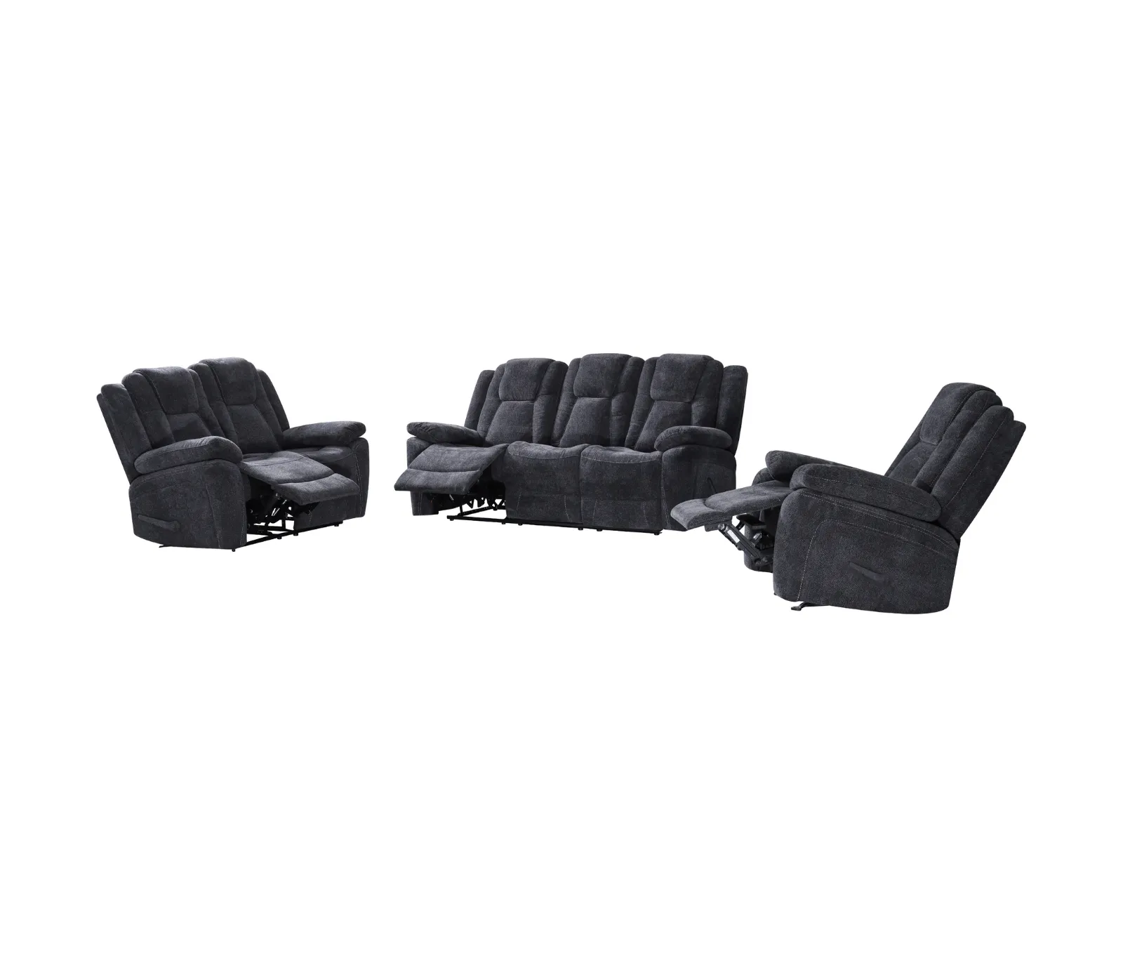 Anakin Chair - Reclining - Graphite Fabric