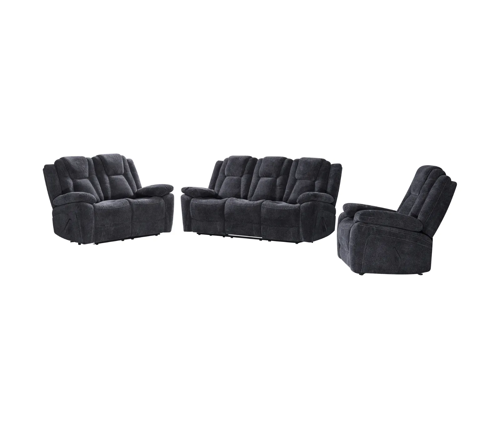 Anakin Chair - Reclining - Graphite Fabric