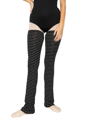 Bee Full-Length Legwarmers (Black)
