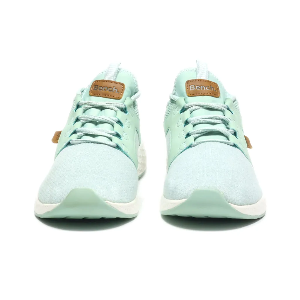 Bench. Casual Lace Ups Fabric Green Colour For Men