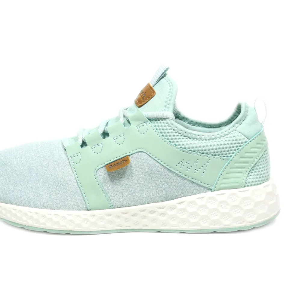 Bench. Casual Lace Ups Fabric Green Colour For Men
