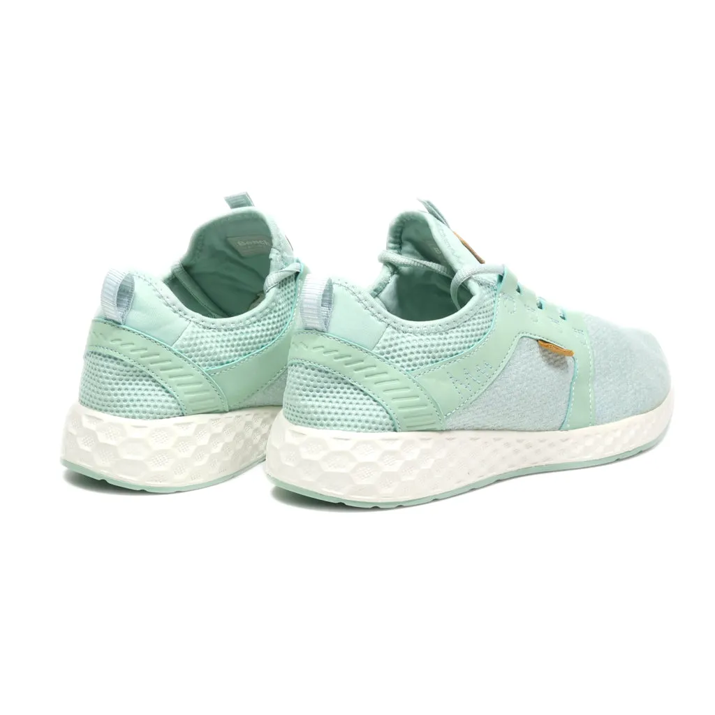 Bench. Casual Lace Ups Fabric Green Colour For Men