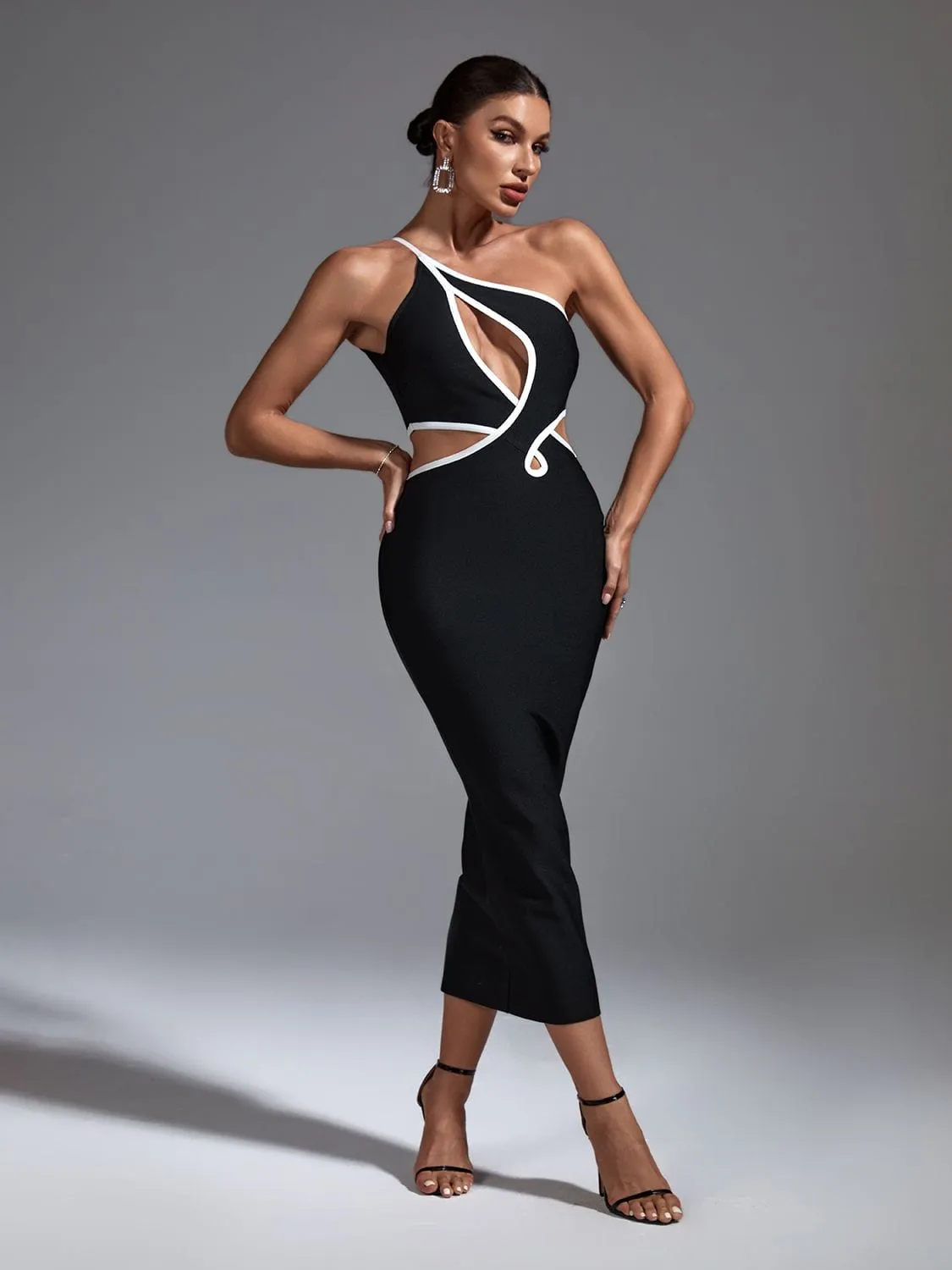 Black Bandage Evening Dress