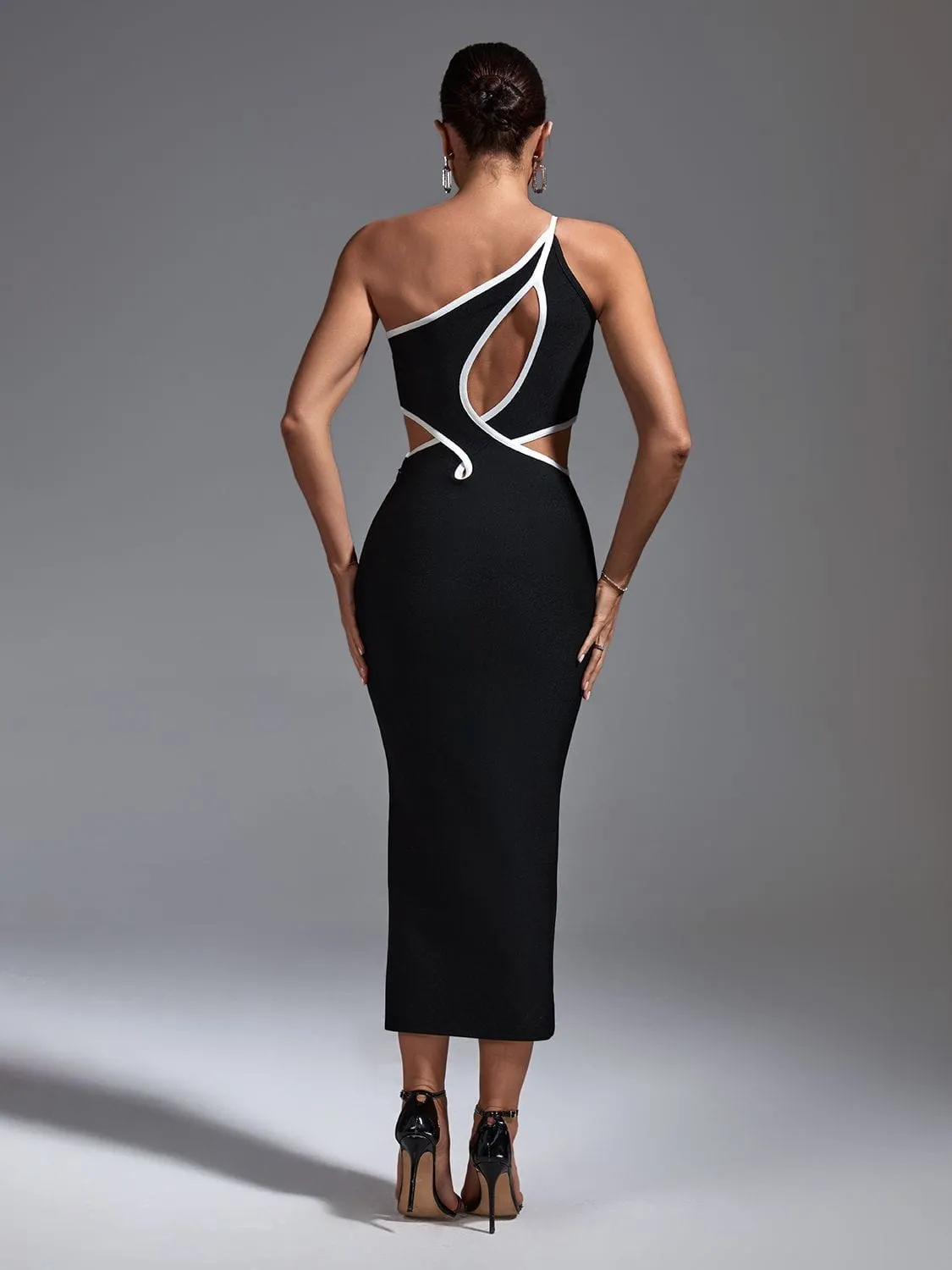 Black Bandage Evening Dress