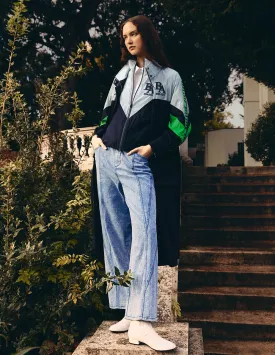 BORA AKSU Fashionable Lightweight Colourblock Jacket