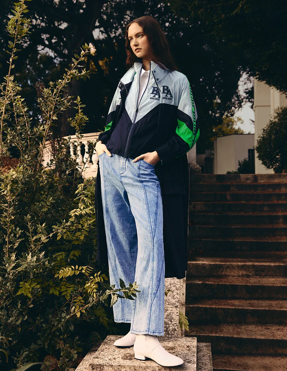 BORA AKSU Fashionable Lightweight Colourblock Jacket
