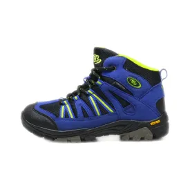 Brutting Ankle Boots Leather Blue Colour For Kids
