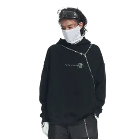 Concept Wave Printing Hoodie