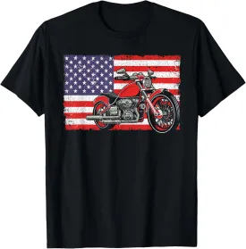 Cool Vintage Motorcycle Design For Men Women Kids Motorcycle T-Shirt