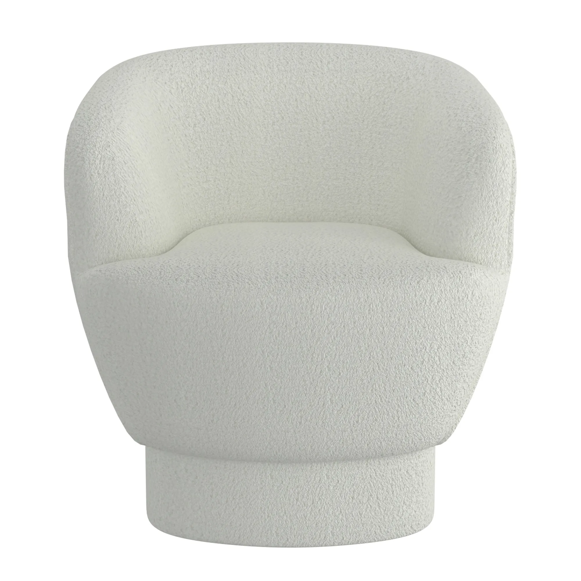 Cuddle Accent Chair in White