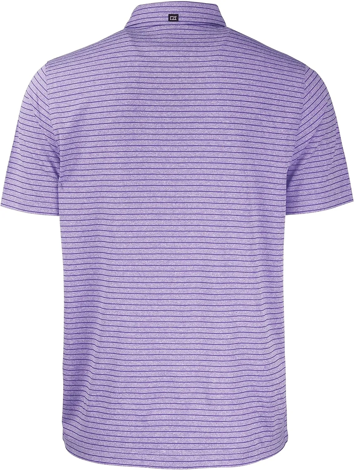 Cutter & Buck Forge Eco Heather Stripe Stretch Recycled Mens Polo