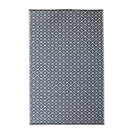 Diamond Black Rug in PP - 180 x 270 cm