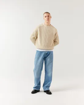 Everyday Fisherman Sweater - Stone