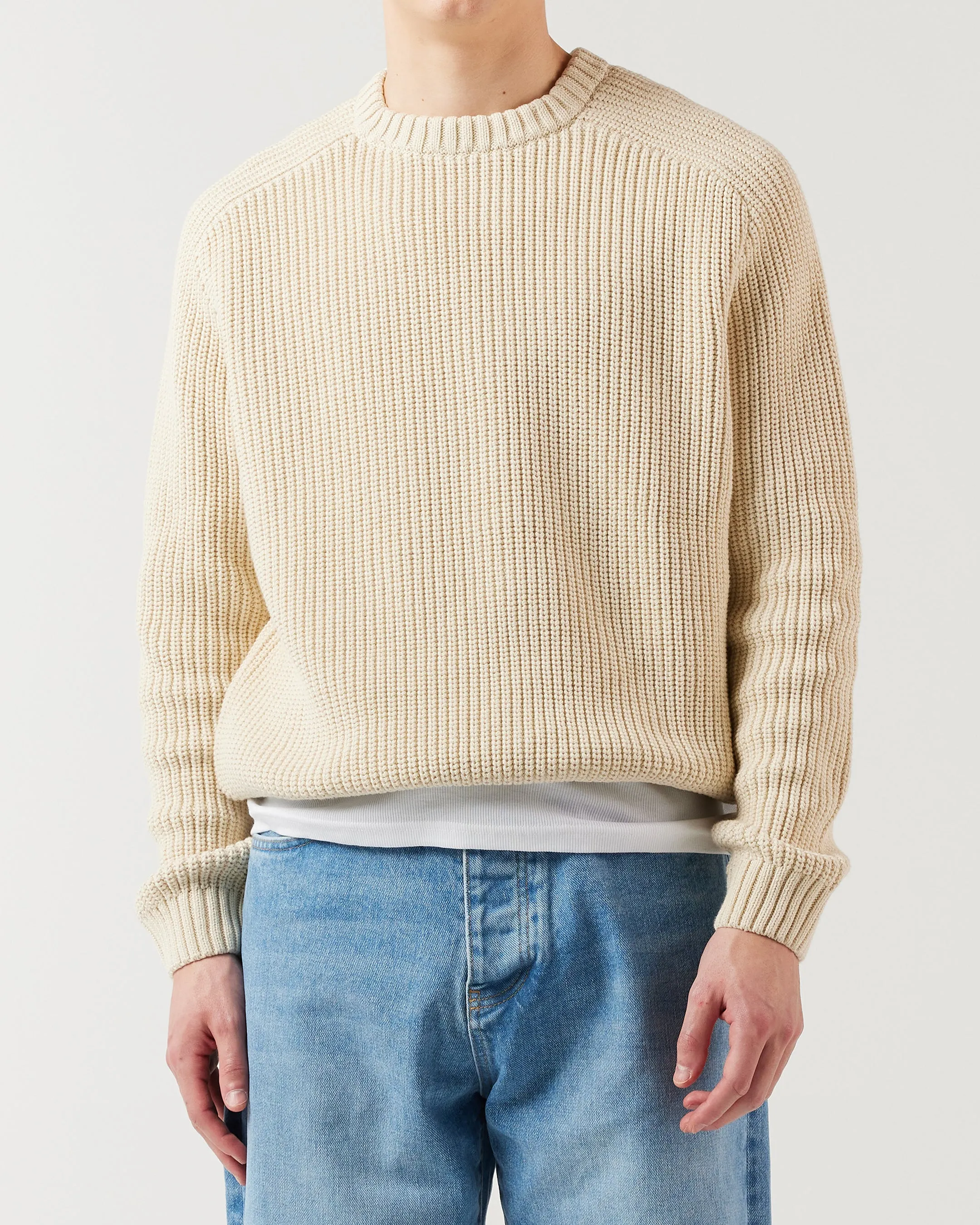Everyday Fisherman Sweater - Stone