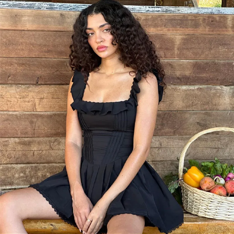 Fashion Fishbone Corset Dress Women
