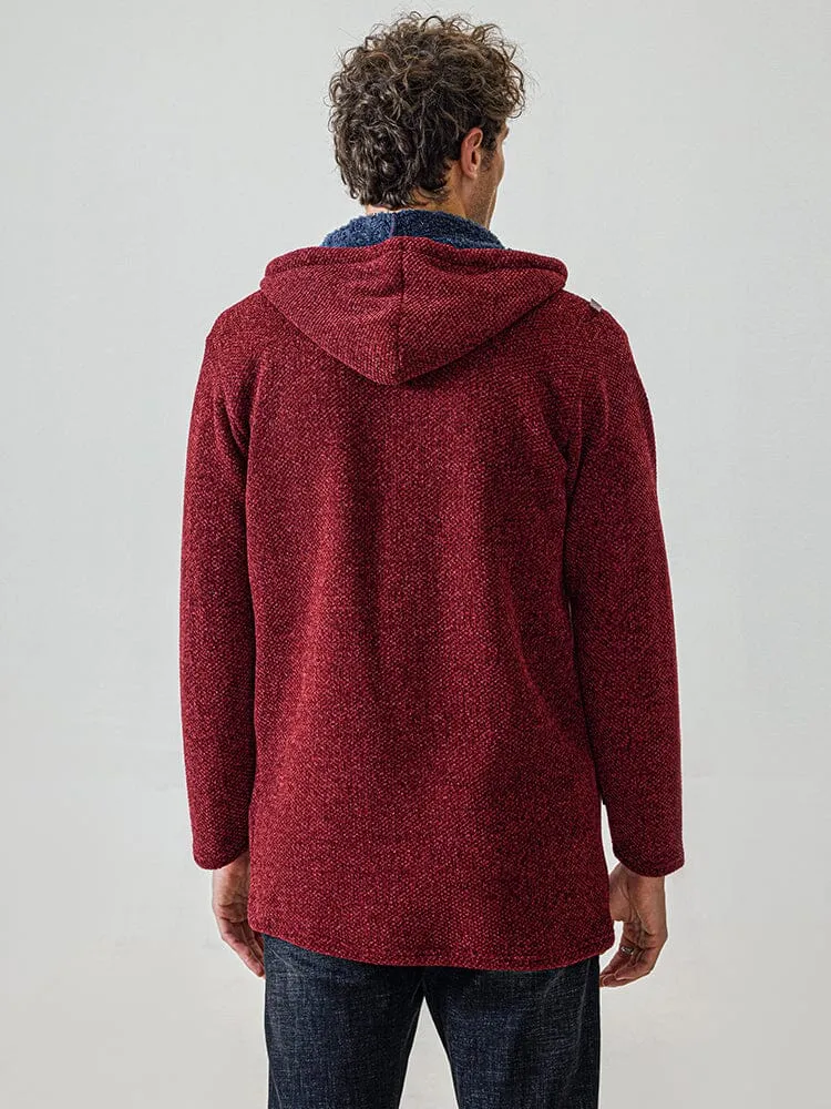 Flannelette Windproof Warm Knitted Coat