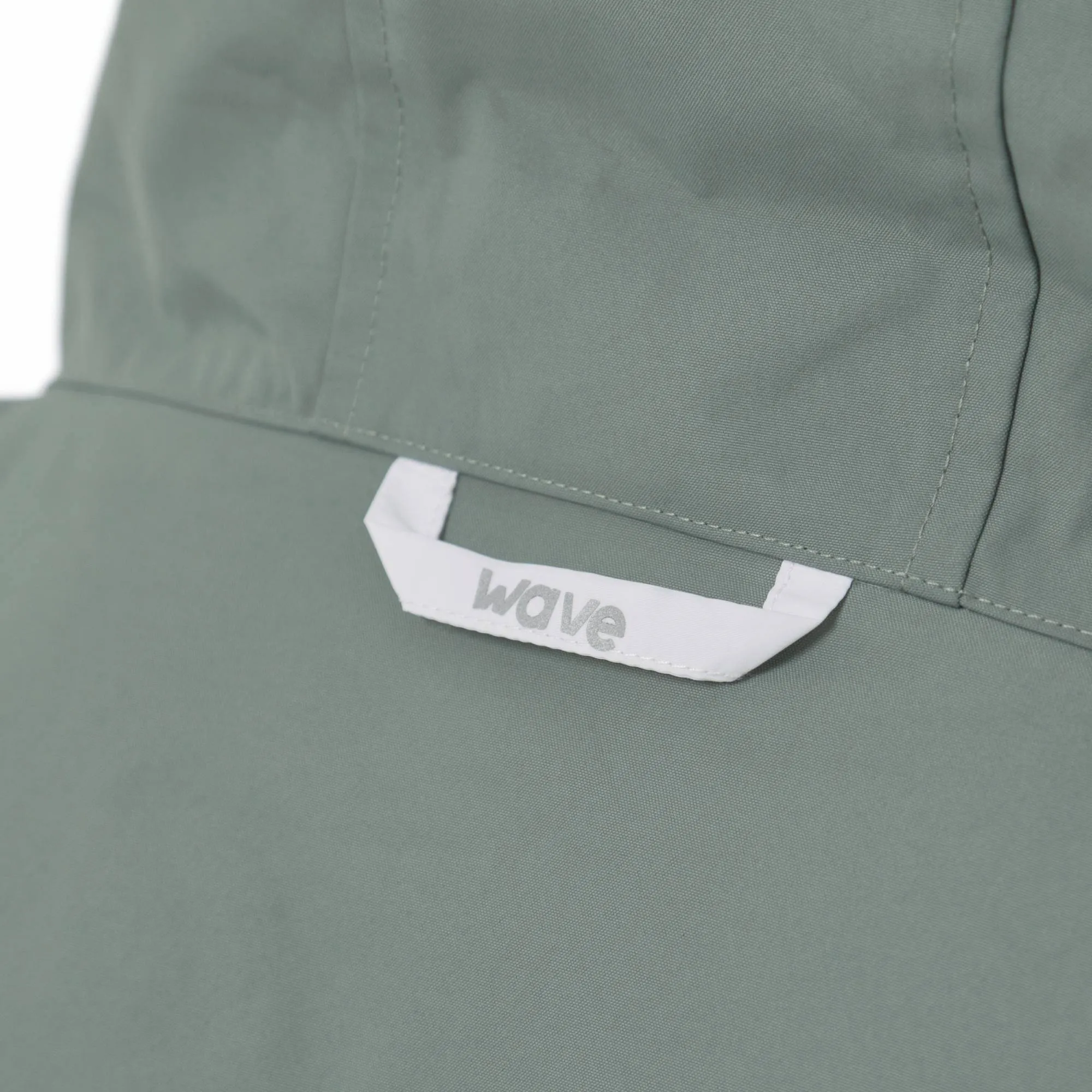Fleece-Lined Waterproof Changing Robe | Waterproof & Windproof | Unisex | Sage Green