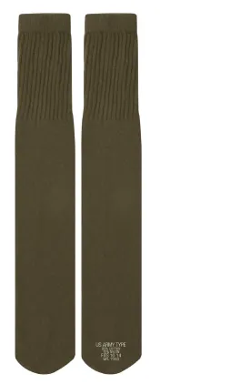 G.I. Style Tube Socks Color : Olive Drab (10 per pack)