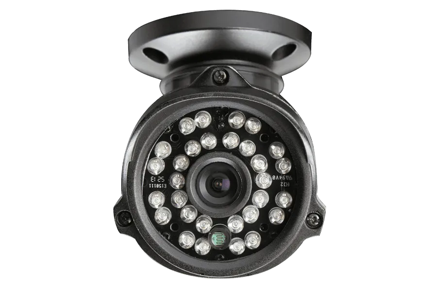 High-resolution weatherproof night vision security cameras
