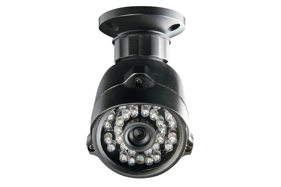 High-resolution weatherproof night vision security cameras
