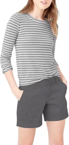 Hybrid & Company Womens Bermuda Walking Shorts Stretch 7 inch Inseam Super Comfy