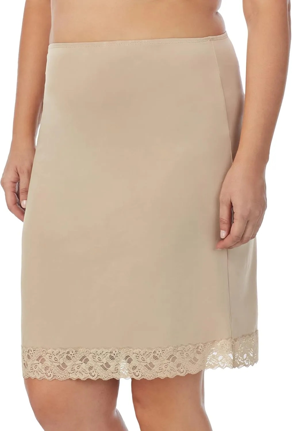 Jones NY Women's Silky Touch 23 Anti-Cling Knee Length Half Slip