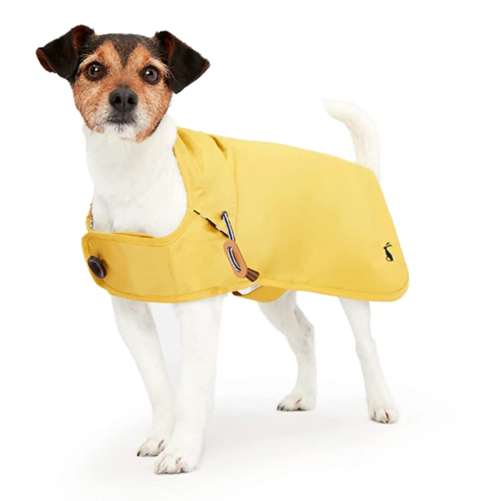 Joules Dog Raincoat Antique Gold Water Resistant