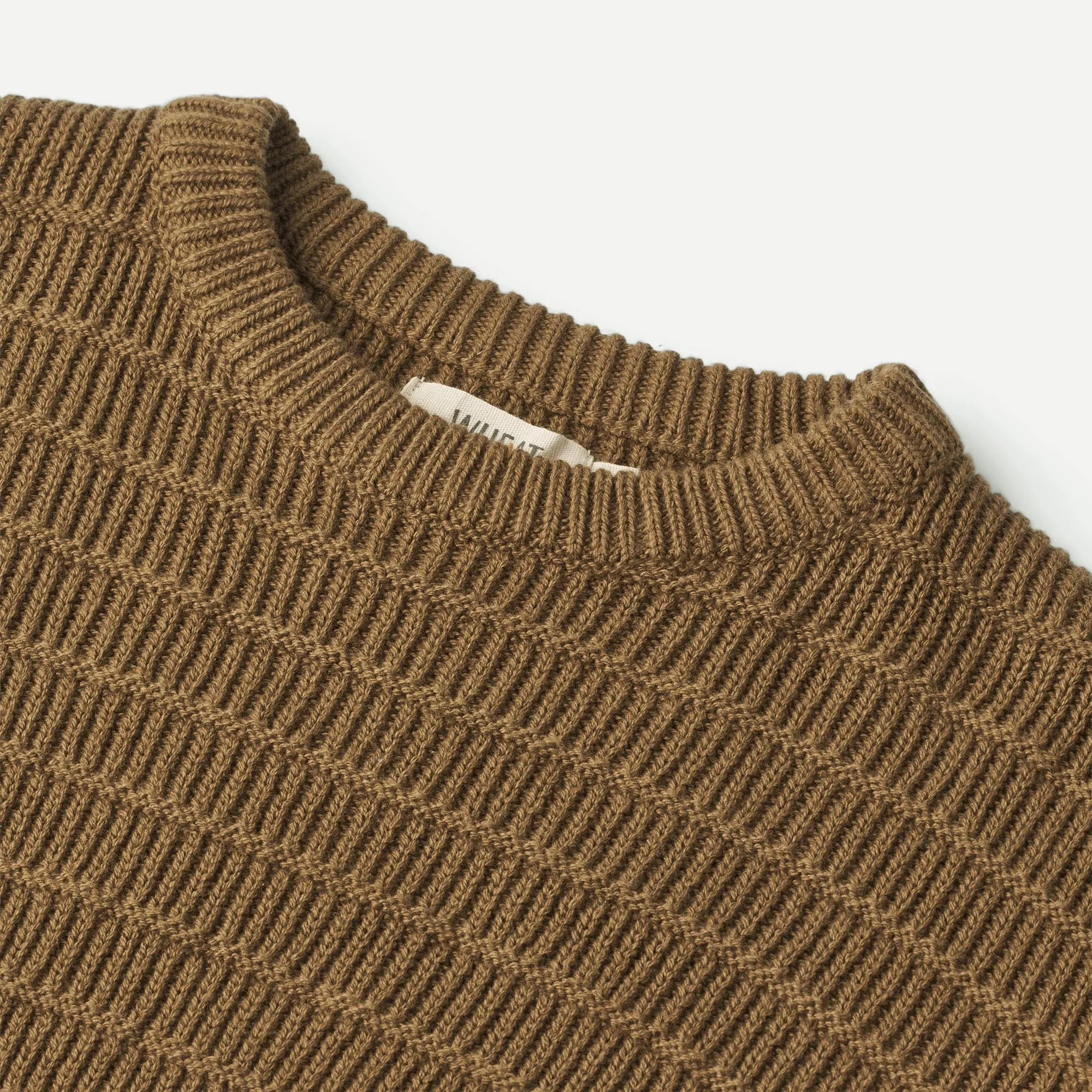 Knit Pullover Petro - green bark
