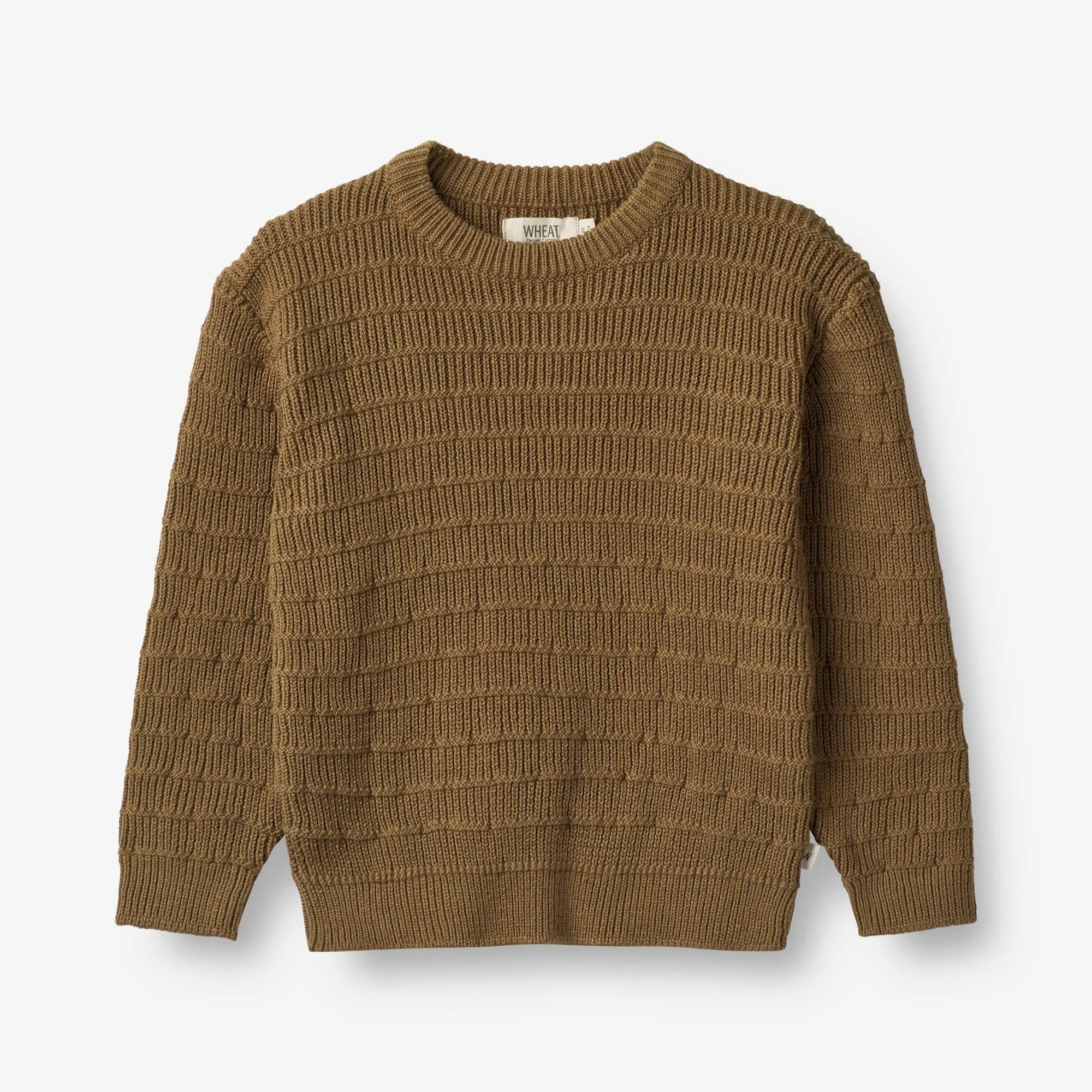 Knit Pullover Petro - green bark