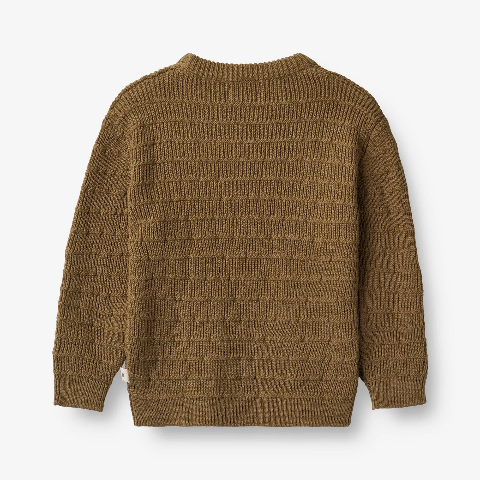 Knit Pullover Petro - green bark