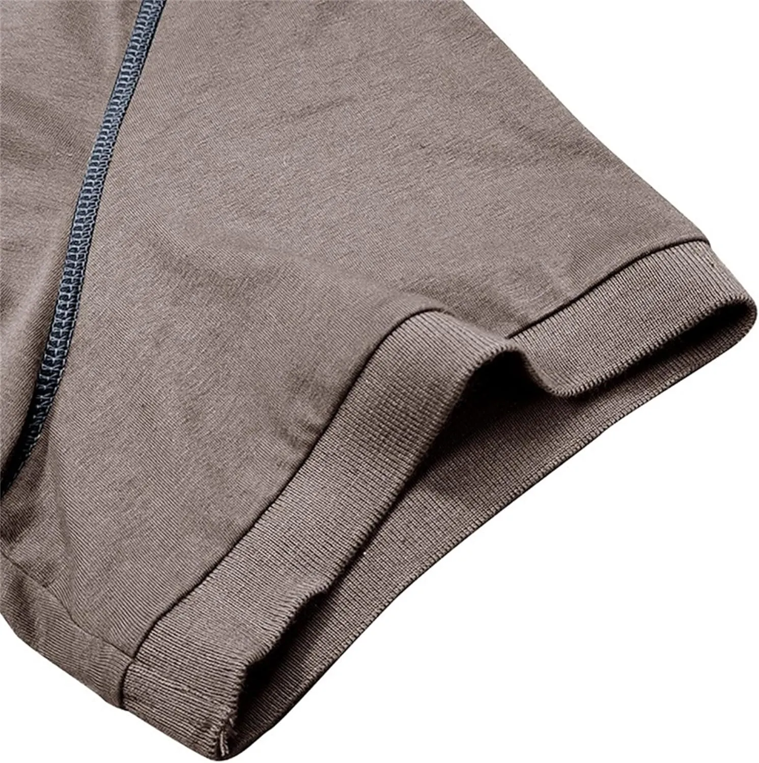 Men's Short Sleeve Solid Summer Polo T-Shirts Casual Lapel Outdoor Tees Soft Comfort Golf T-Shirt