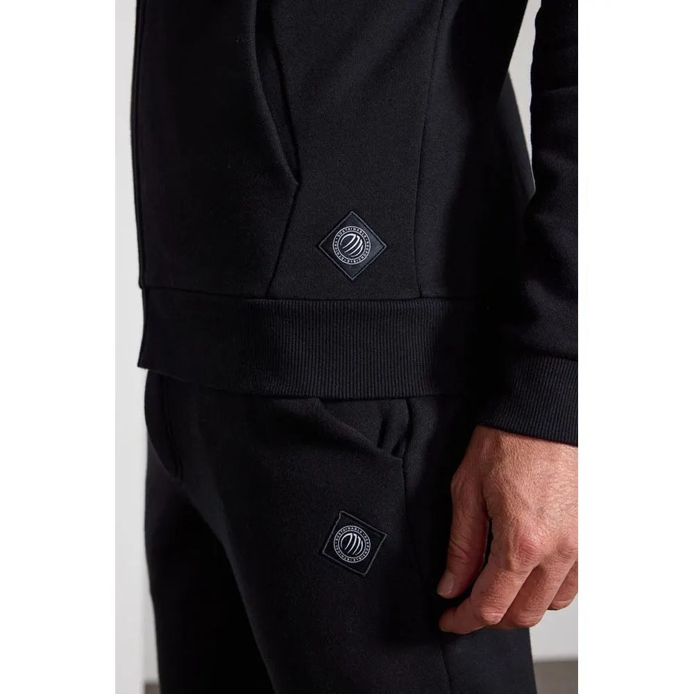 Mens The Comfort Zip Up Hoodie - Black