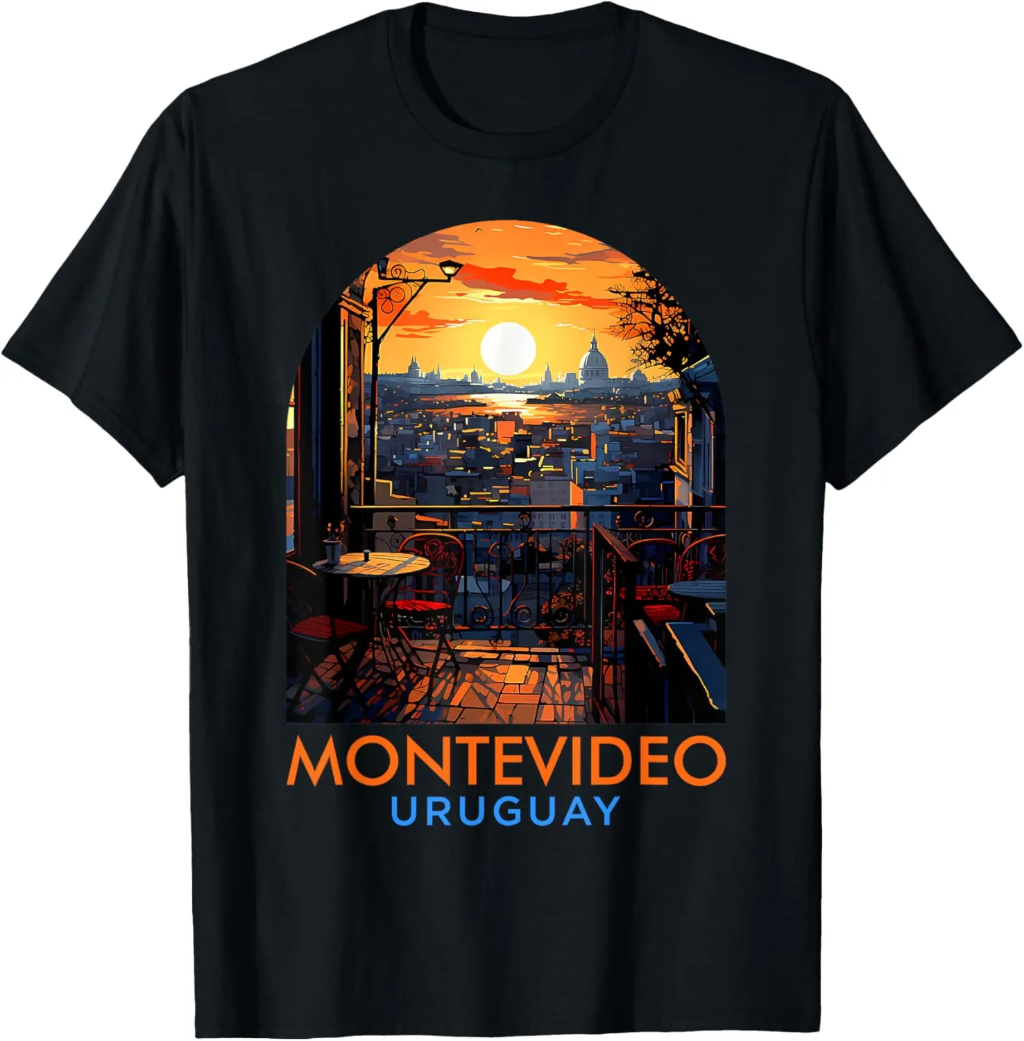 Montevideo Travel Adventure Trip Vacation Montevideo Uruguay T-Shirt
