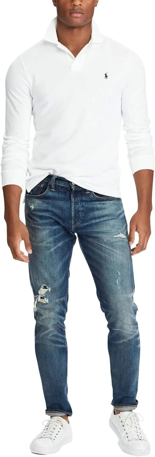 Polo Ralph Lauren Classic Fit Long Sleeve Soft Touch Polo