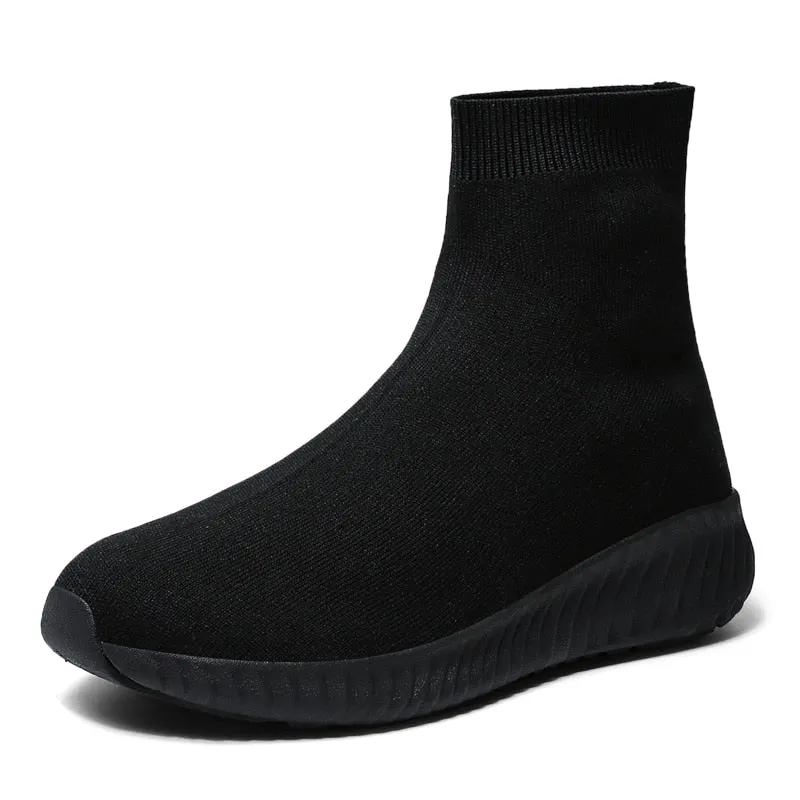 Purpdrank - Women's Short Boots, High Elasticity, Fashionable, Lightweight Casual Shoes
