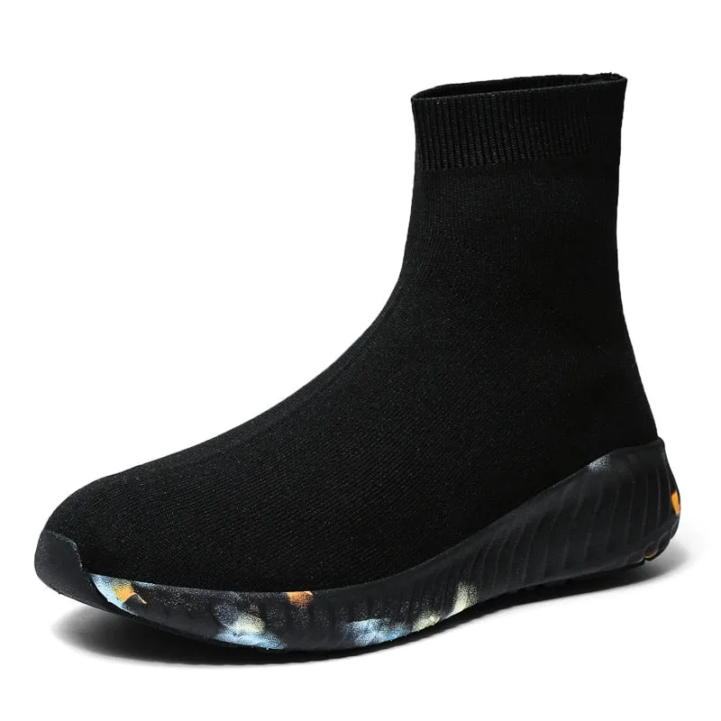 Purpdrank - Women's Short Boots, High Elasticity, Fashionable, Lightweight Casual Shoes