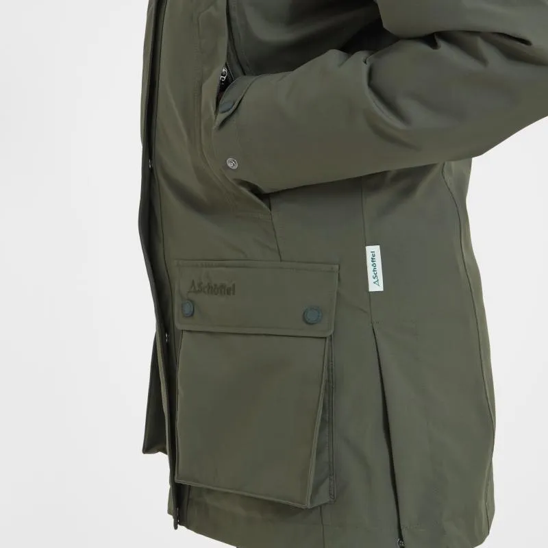 Schoffel Uppingham 3 in 1 Waterproof Ladies Coat - Forest