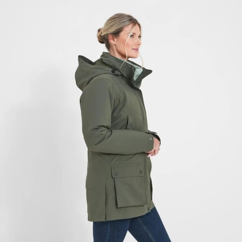 Schoffel Uppingham 3 in 1 Waterproof Ladies Coat - Forest