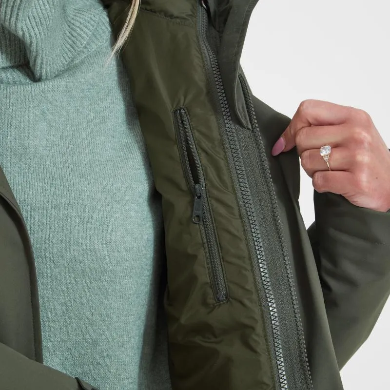 Schoffel Uppingham 3 in 1 Waterproof Ladies Coat - Forest