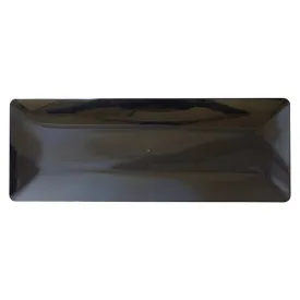 Sleek Tray 15in x 6in Black