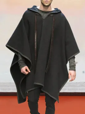 Trendy Tweed Cape Coat