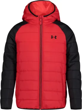 Under Armour Boys' Tuckerman Puffer Jacket, Mid-Weight, Zipper Closure