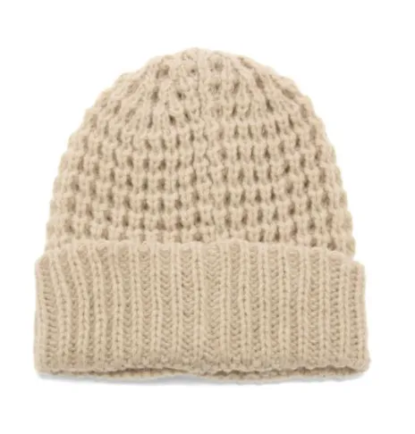 Waffle Rib Beanie Hat