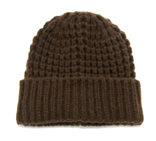 Waffle Rib Beanie Hat