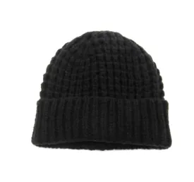 Waffle Rib Beanie Hat