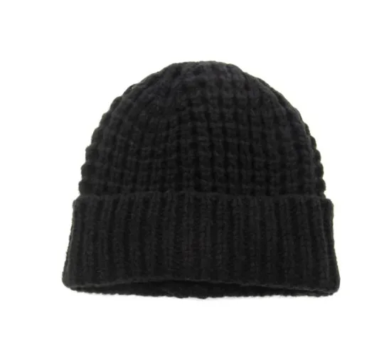 Waffle Rib Beanie Hat