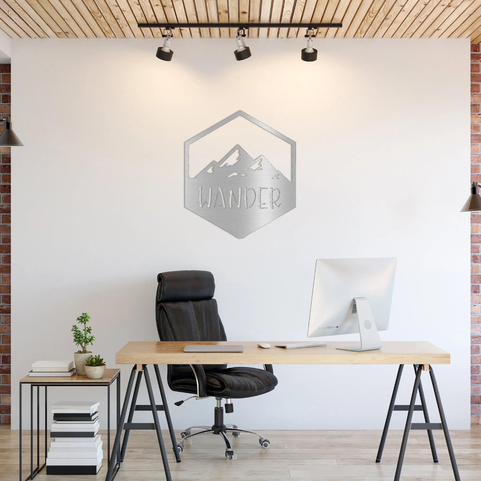 Wander - Metal Wall Art